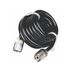 Air Hose Spiral 1.5m M5xm5 F/f